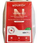 Nourysh Vitamin B12 (Methylcobalamin) 1500Mcg ,60 Tablet